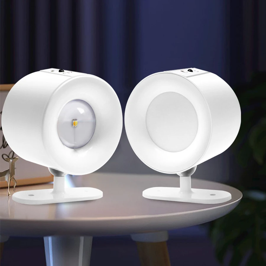 Lampada da parete magnetica a LED su e giù stile nero bianco girevole protezione per il sonno lampada da comodino camera da letto illuminazione notturna del soggiorno