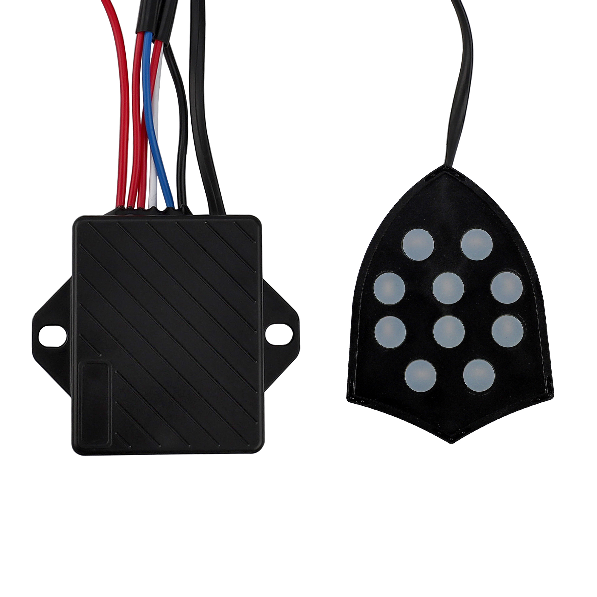 12V ユニバーサル 10 サウンドミュージカル電子ホーンコントローラレギュレータモニターカタツムリトランペット電気サイレン自動車アクセサリー