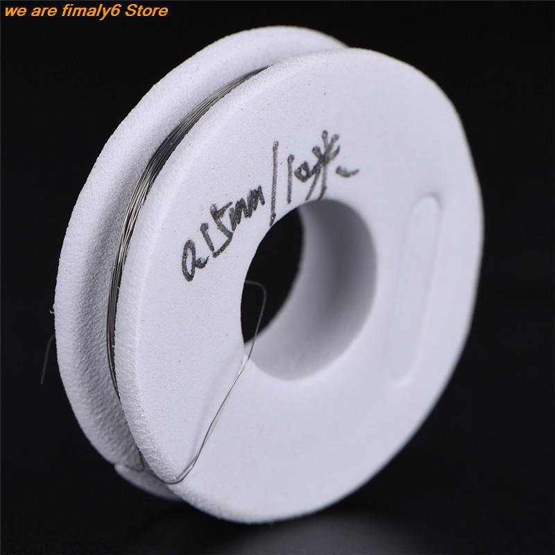 Cable calefactor de alta resistencia, alambre eléctrico para cortador de espuma de alambre caliente, 10 metros, 0,15/0,25/0,3mm