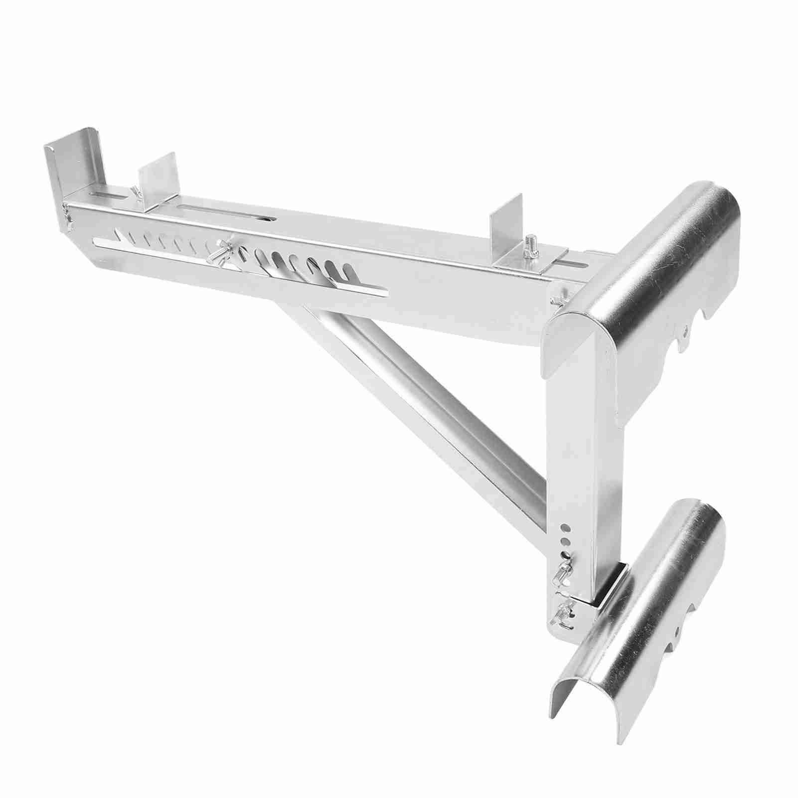 2PCS Ladder Jacks Adjustable Stabilizer Tripod Load Bearing Bracket Alloy Steel Ladder Stand Kit