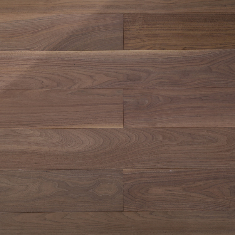 Floor High Quality Three layers of black walnut solid wood floor ENF class wear-resistant silent
