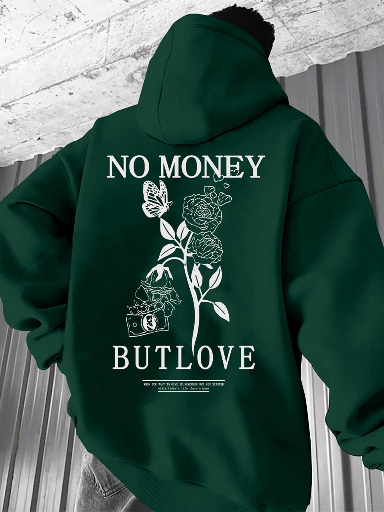 Moda primavera e outono casal estilo jaqueta com capuz novo solto masculino floral carta impressão com capuz moletom de lã S-3XL