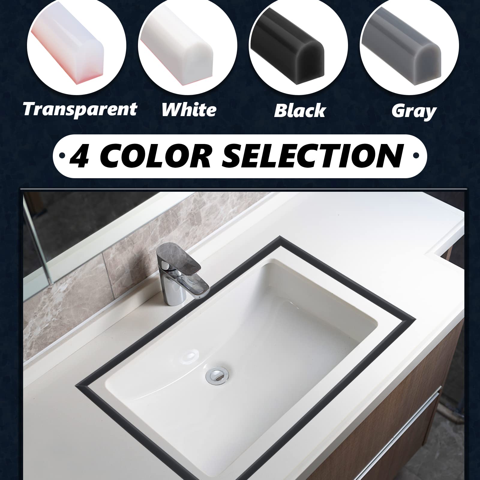 Collapsible Shower Threshold Water Dam Barrier,self-adhesive Shower Door and Kitchen Water Strip rubber Dam Shower Guard