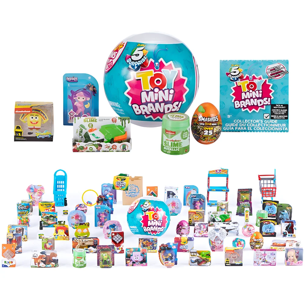Zuru ミニブランドおもちゃ 5 サプライズミニブランドおもちゃミニチュアおもちゃミステリーブラインドボックスシリーズ 1 オリジナルスーパーマーケットミニチュアおもちゃ