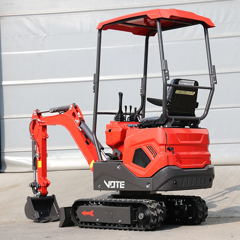 Bán 1 Tấn 2 1 T 1.7T 2 T Thủy Lực Bánh Xích Backhoe Escavator Mini Đào Micro Bagger máy Xúc Nhỏ Xe Bánh Xích Máy Xúc