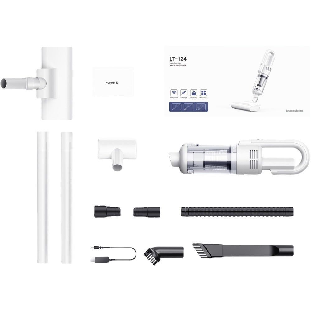 เครื่องใช้ในบ้านมัลติฟังก์ชั่น 19000Pa เครื่องทําความสะอาดเครื่องดูดฝุ่นรถยนต์ไร้สายทรงพลังเครื่องกรองโลหะแบบพกพามือถือ