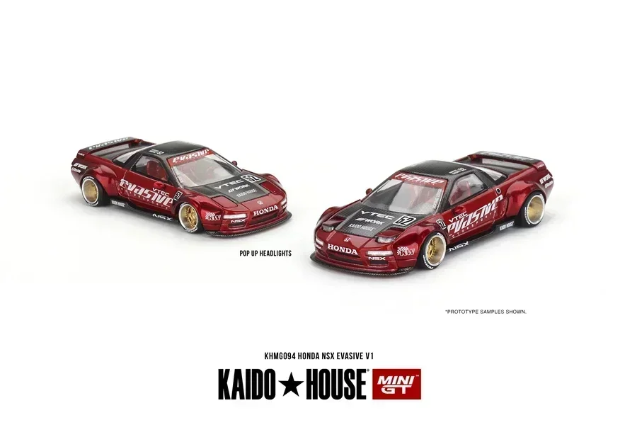 Kaido House + MINIGT 1/64 日産 スカイライン GT-R (R34)(R33) ホンダ NSX レーシング Kaido Works V3 V2 KHMG 車合金ダイキャストメタルモデル
