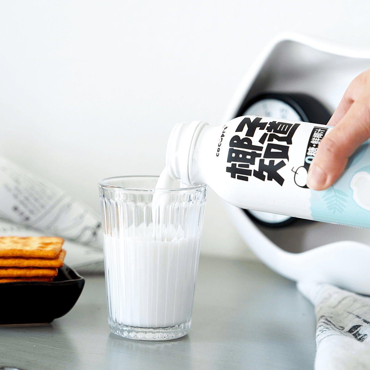 [8Packs] YZZD 0 Sugar Fresh Coconut Juice 9.47 oz*8Packs