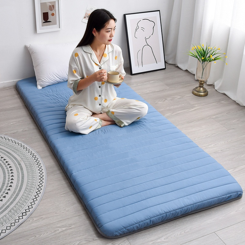 Mattress Non-slip Sleeping Pad Single Mattress Single Dormitory Special Cushion Household Sponge Mat Folding Floor Sleeping Mat
