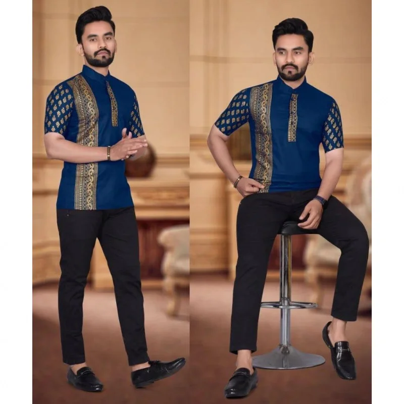 Kurta camisa muçulmana masculina com totem em relevo longa reta camisa casual africano islam camisa masculina dubai roupas masculinas arabe hombre