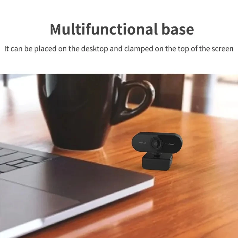 Camera 1080P HD Computer HD USB Camera Built In Microphone USB Network Camera Web Camera For Work With Microphone Tripod