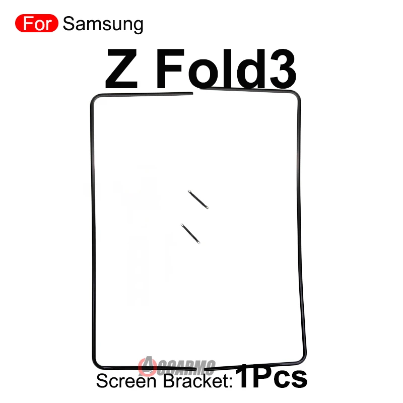 For Samsung Galaxy Z Flip 5 Fold 3 4 5 6 Flip6 Z Flip4 Front Screen Stand Middle Bezel Frame LCD Display Bracket Plastic Hoder
