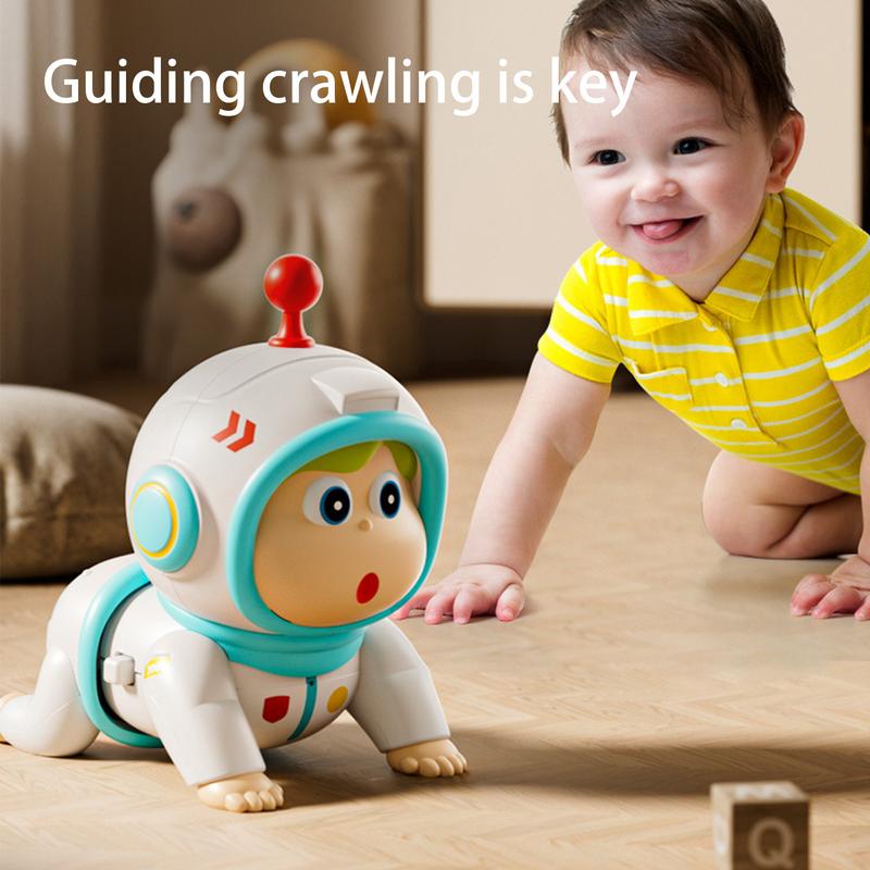 Electric Crawling Toys Developmental Crawling Toy With Head Teether Learning-Education Toys For 0-3 Years Old Toddler For Kids