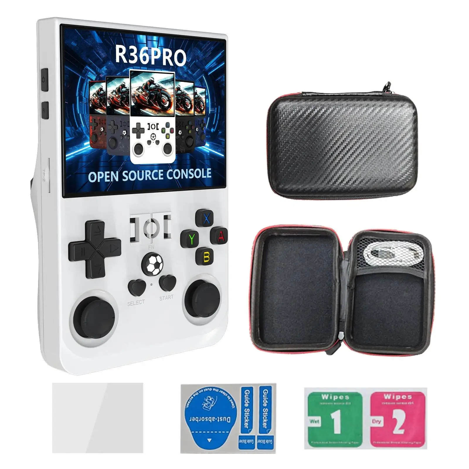 2025 R36S Pro Console di gioco Retro 128gb Console R36s R36 S R36h Rs36s K36 Konsole Console Jeux GamBoy Max Videogioco portatile