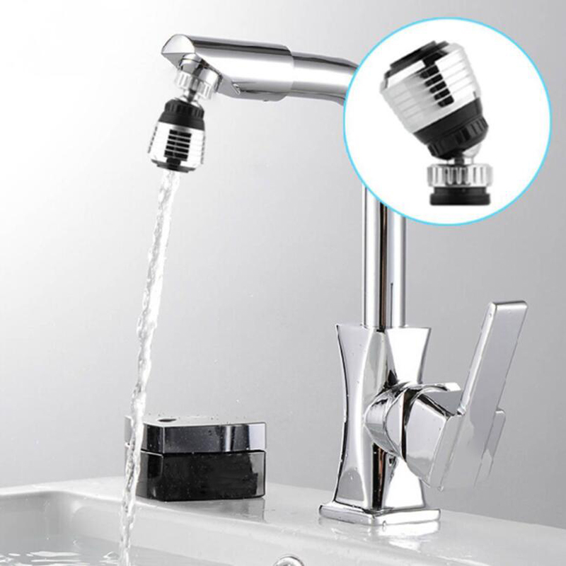 1pcs ก๊อกน้ําหัวฉีด 360 องศาหมุนกรองหลอดฝักบัว Water Saving TAP หัวฉีด Universal อุปกรณ์ครัว