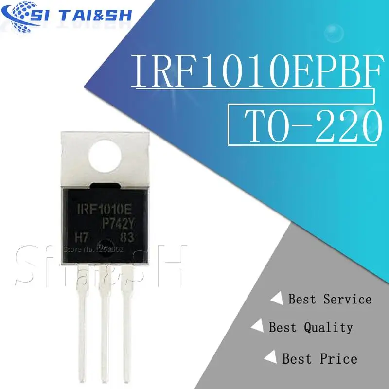 10 Uds IRF1010EPBF IRF1010 IRF1010E F1010E IRF1010N sistema de datos