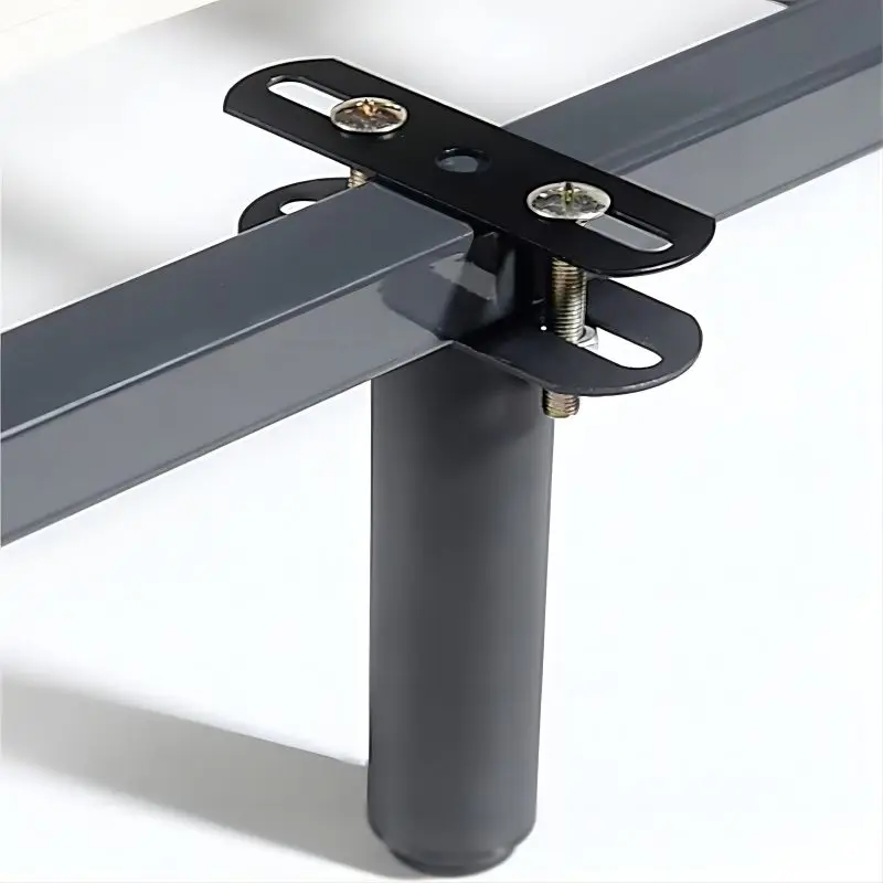Gambe del letto elastiche regolabili con struttura in fila regolabile Gambe del telaio del letto Piedini per mobili Piedini hardware Piedini a forma di T,
