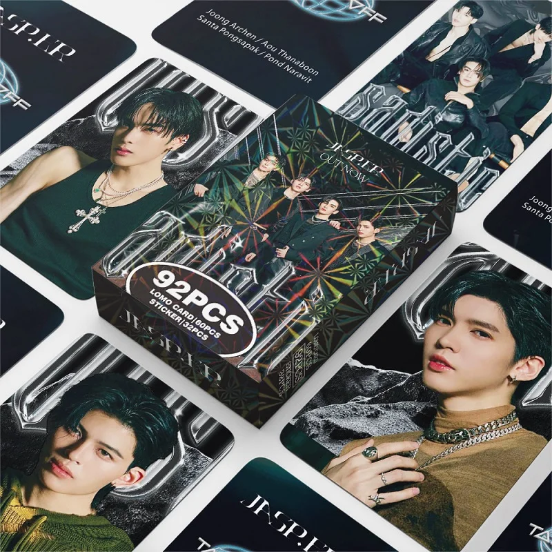 92 шт. JASP.ER Набор фотокарточек Thai Boyband — коллекционные карты ЛОМО Joong Aou Santa & Pond для фанатов и скрапбукинга