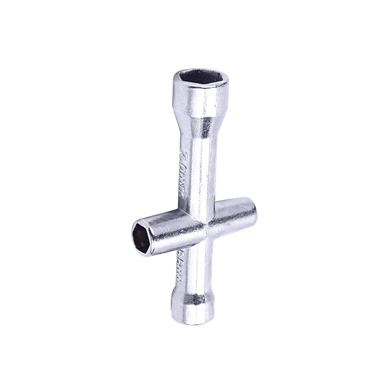 Mini Spanner4 in 1 3D Printer Nozzle Tool M2 M2.5 M3 M4 Schroef Moer Zeshoekige Kruissleutel Voor E3D V5 V6 Bambu X1 P1 A1 Nozzle