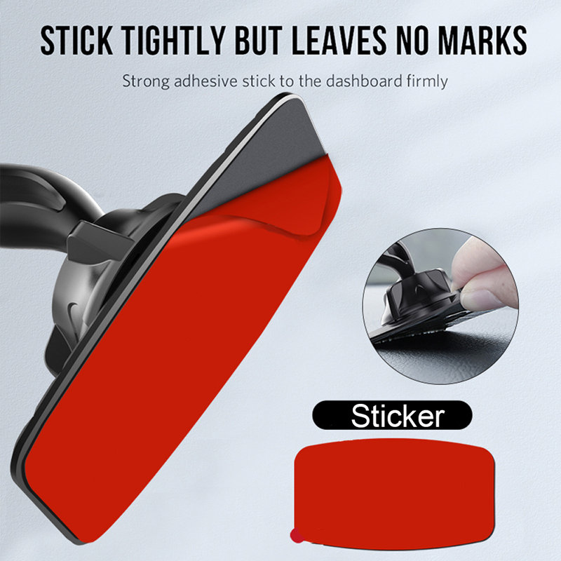 ユニバーサルカーダッシュボード,360度回転,電話ホルダー,携帯電話ホルダー,粘着ベース,アクセサリー,ボールヘッド,17mm