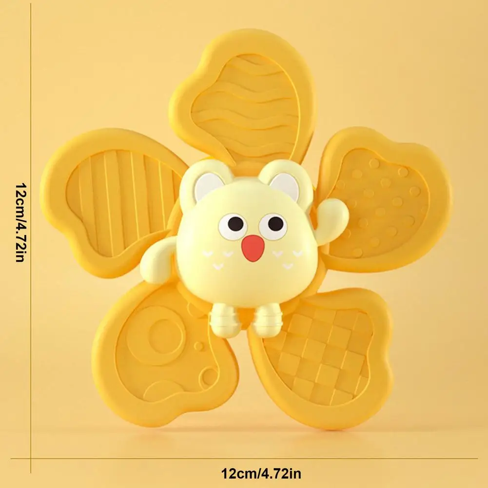 1 PC ของเล่นเด็กตลกชุดว่ายน้ํา Sucker SPINNER ดูดถ้วยการ์ตูน Rattles Fidget ของเล่นเพื่อการศึกษาเด็กของขวัญ