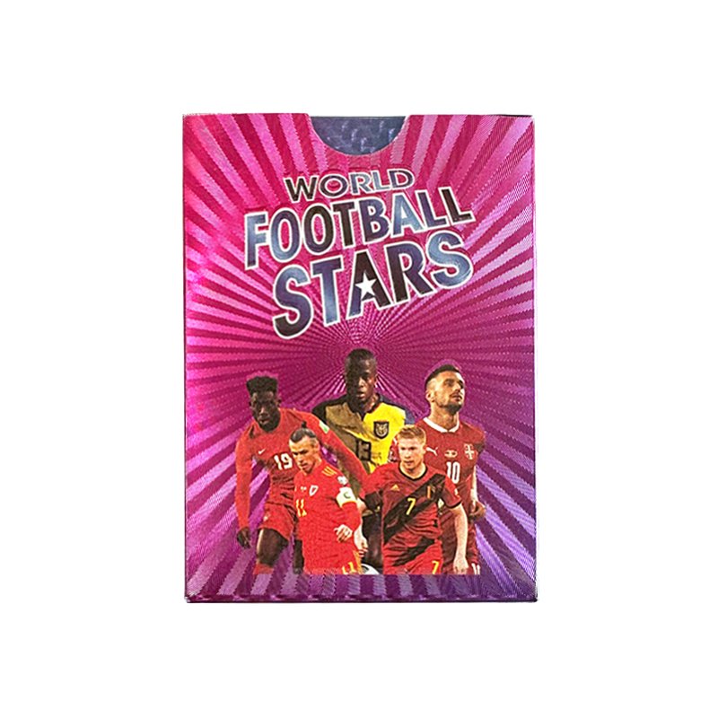 2024 Fußballkarten Star Limited Edition Signature Series Trading Football Player Card Fan Geschenkpaket Gold Schwarz Silber Bunt