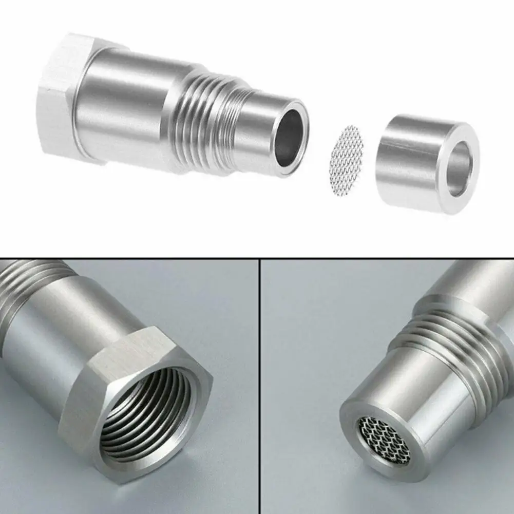 Espaçador do sensor do oxigênio para veículos fora de estrada-carro, acessórios do carro, M18X1.5, O2, M18X1.5, CEL, SES, reparo do DTC
