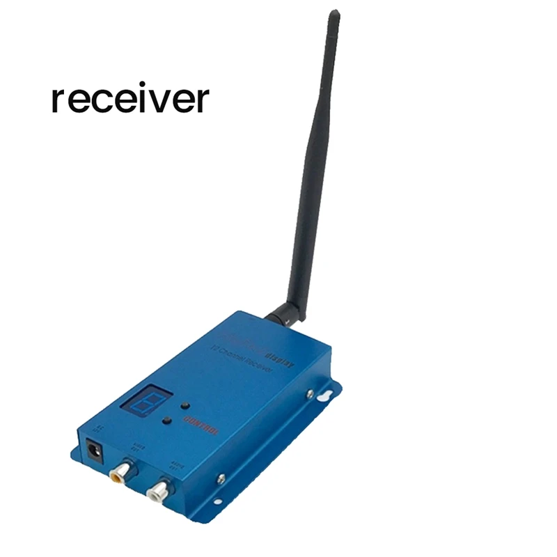ตัวรับสัญญาณวิดีโอ12CH 1500mW FPV 1.5g สำหรับโดรนระยะไกล FPV