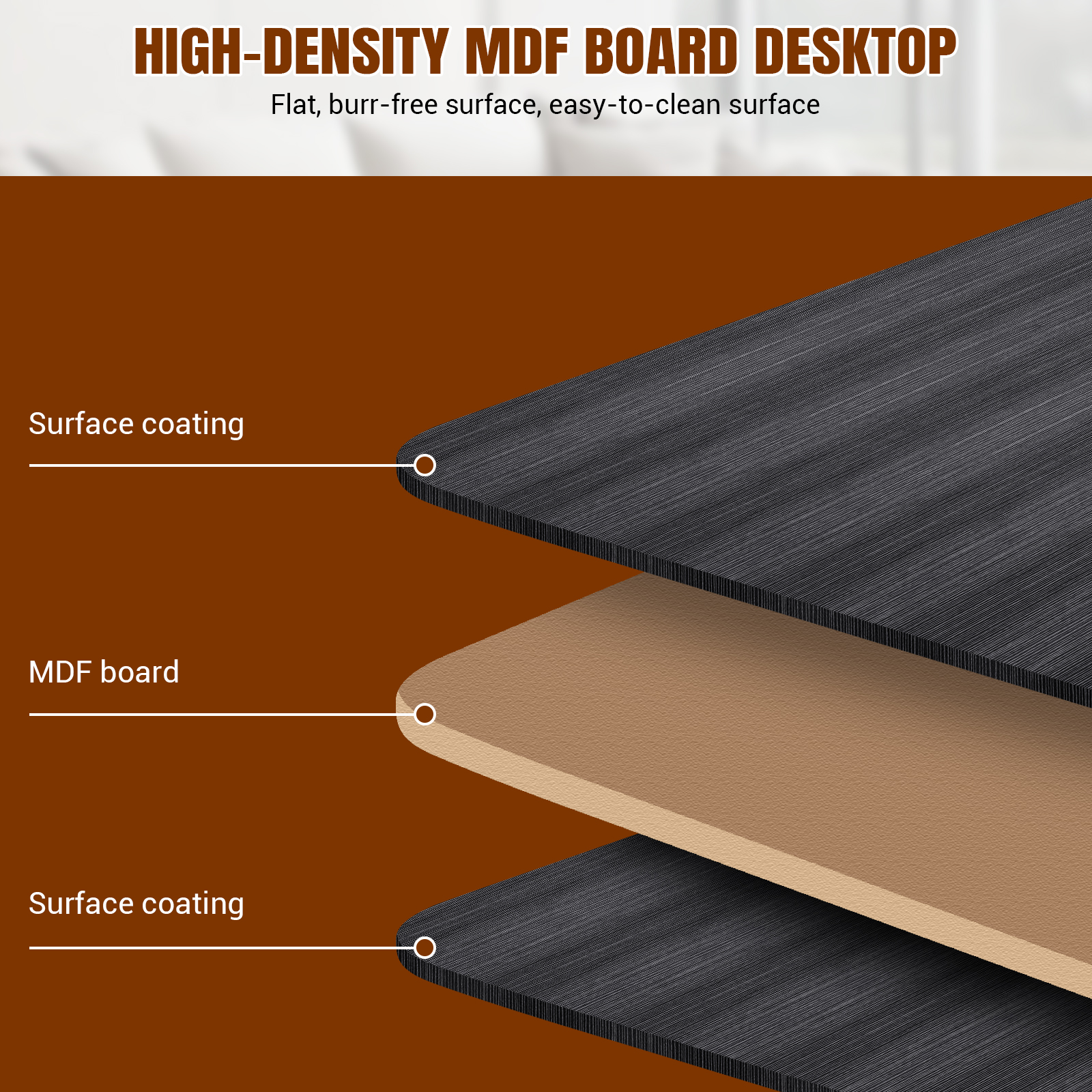 Folding Laptop Desk for Bed ,Tray Laptop Table Desk Bed Sofa Use With tablet slot and cup holder ,5 Adjustable Height,Black