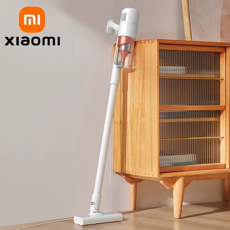 XIAOMI MIJIA aspiradora 2 para limpieza de barrido del hogar 16kPa fuerte succión ciclónica 0.5L taza de polvo aspiradoras de mano