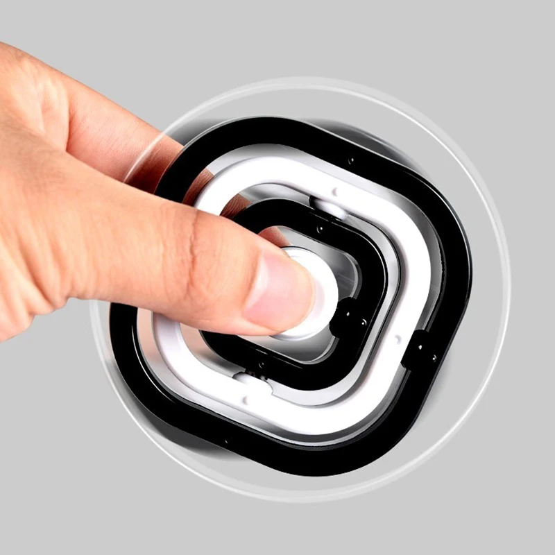 Zabawka 3D Flip Fidget Spinner Nieskończona Kołowrotek Spinner Antystresowy dla Dorosłych i Dzieci Żyroskop Prezent