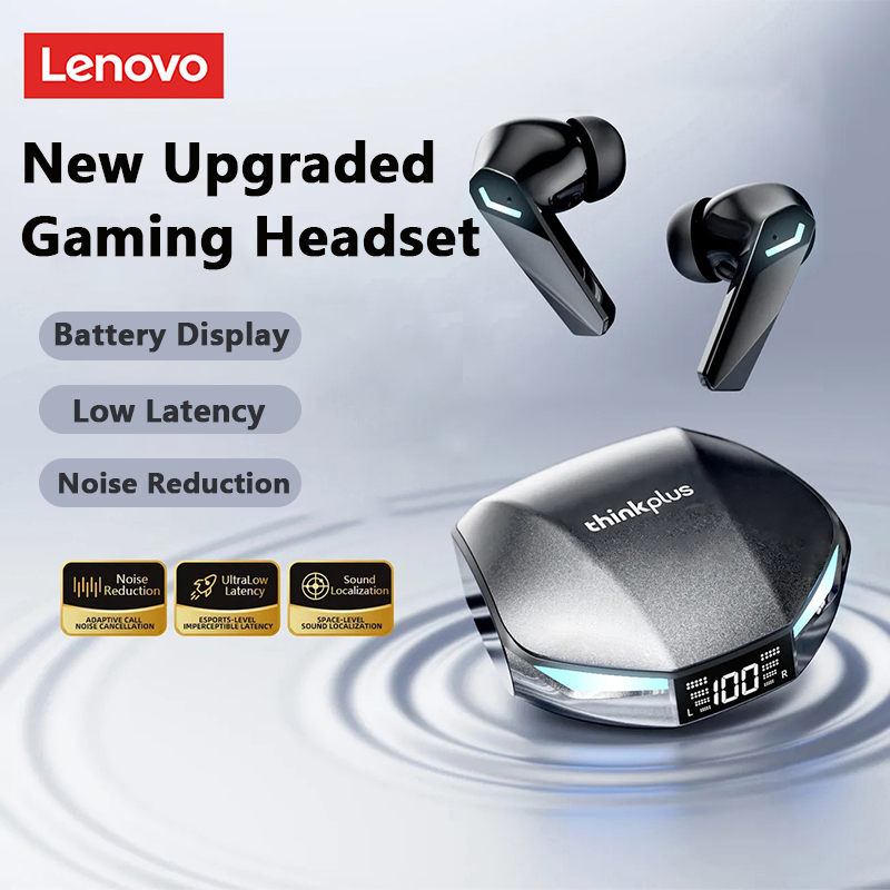 Новые беспроводные Bluetooth-наушники Lenovo XT53, игровые наушники с низкой задержкой, качество HIFI, HD голосовые наушники с шумоподавлением
