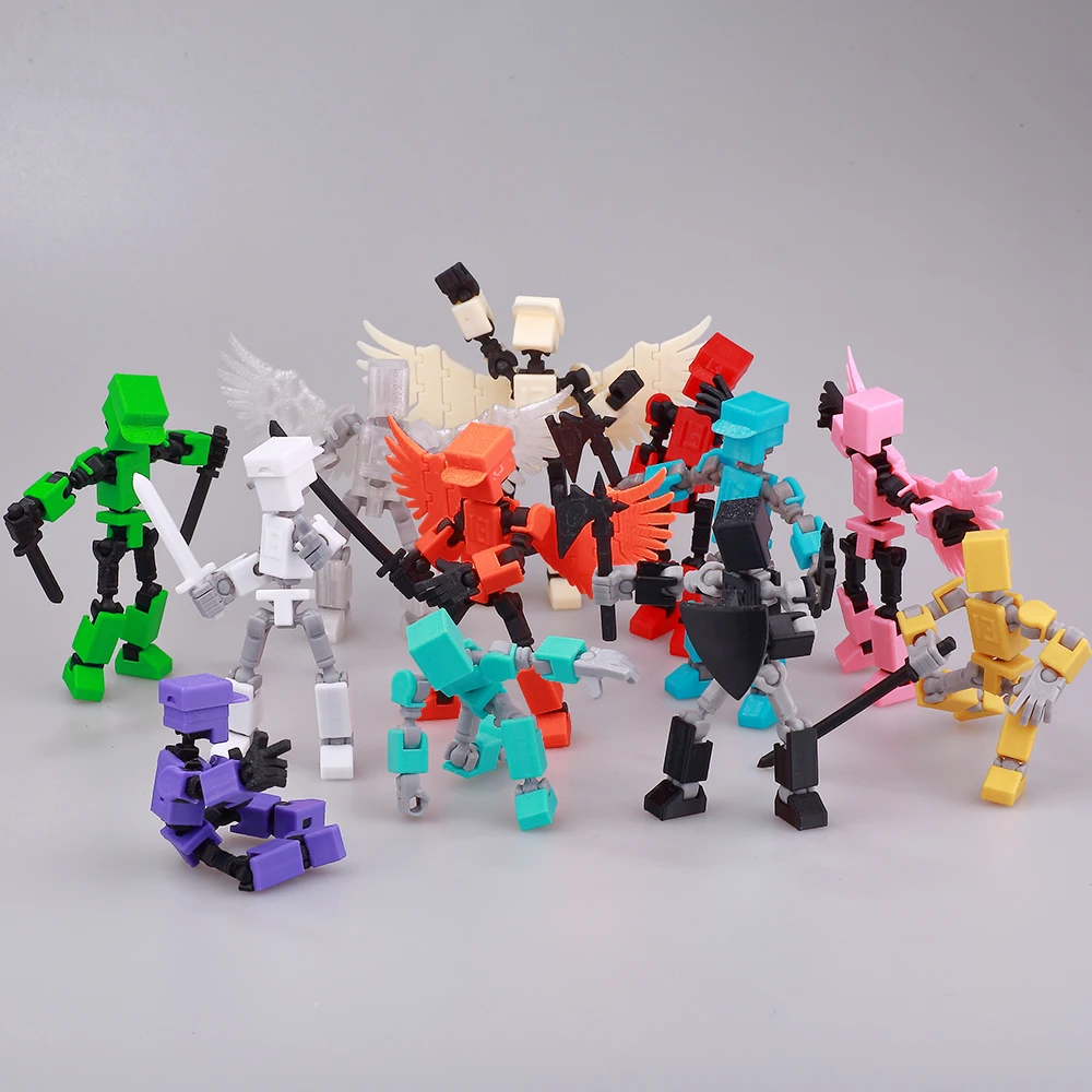多関節可動シェイプシフトロボット 3D プリントマネキン Mini13 キャラクターフィギュアおもちゃ子供大人親子ゲームギフト