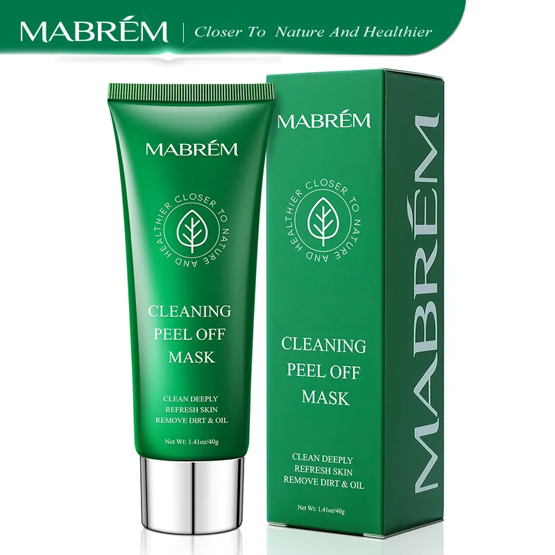 หน้ากากทําความสะอาดลึก Blackhead Remover ฉีกขาดดึงหน้ากากใบหน้า Moisturizing Oil Control Shrink Pore ปรับปรุงผิวหยาบหน้ากากโคลน