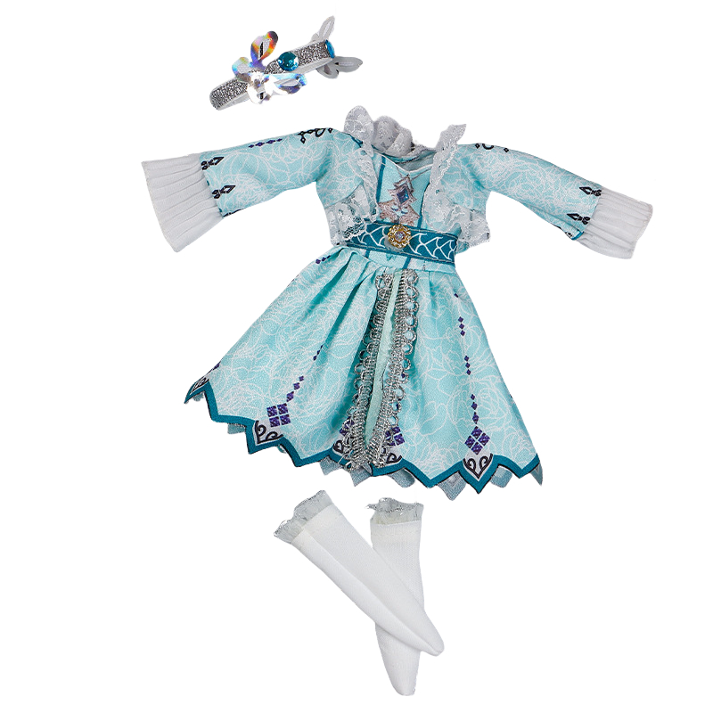 30cm bjd boneca roupas menina vestir-se maquiagem diy brinquedos acessórios vestido princesa casa de boneca conjunto crianças boneca humanóide presentes da menina