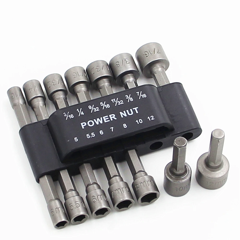 Powerful Socket Inner Hexagonal Wrench Hexagonal Handle Screwdriver Socket Extension Rod Pneumatic Screwdriver Tool