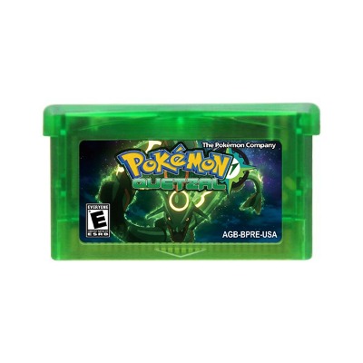 Игровой картридж Pokemon кетзал последней версии GBA, 32 битная игровая консоль, карта ПЗУ, взломать на английском языке