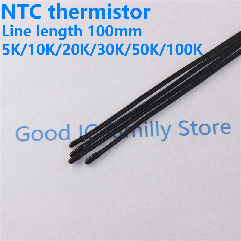 5 шт. NTC термистор MF52AT 5K 10K 20K 30K 50K 100K 3435 3950 MF52D датчик температуры