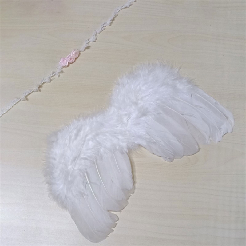 Y1UB Trẻ Sơ Sinh Cánh Thiên Thần Cung & Mũi Tên Ảnh Đạo Cụ Lông Vũ Thiên Thần Bé-Cánh Có Mũi Tên Hình Ảnh Bé Đạo Cụ Đạo Cụ Chụp