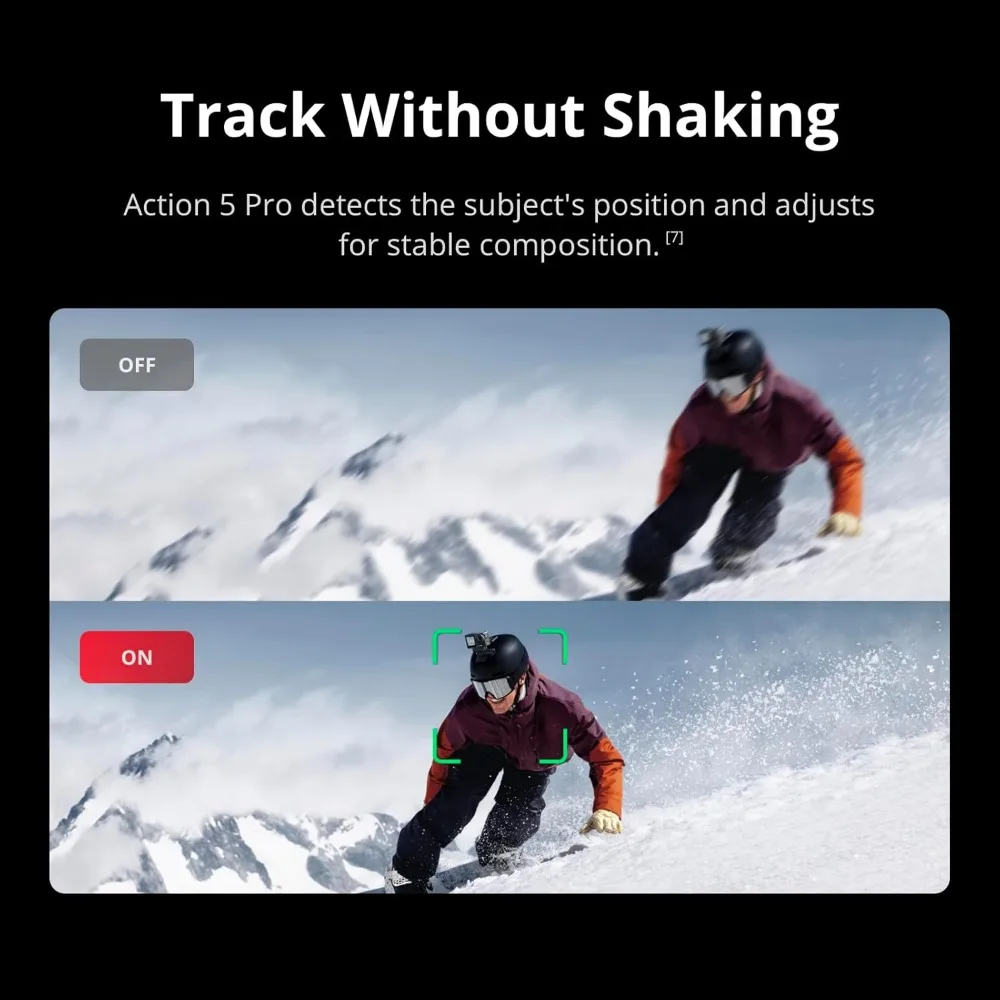 Osmo Action 5 Pro Standard Combo, Waterproof Camera with 1/1.3" Sensor