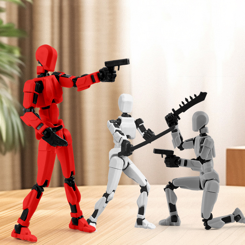 Фигурка T13 Titan 13 Фигурка-манекен Lucky 13, экшн-фигурка с 3D принтом, многошарнирная подвижная фигурка Nova 13, игрушка