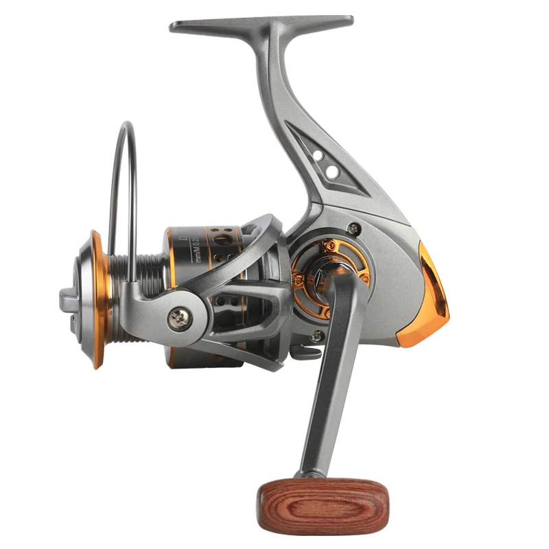 BILLINGS DC 1000 ~ 7000 Series, relación de engranaje 5,2: 1, arrastre máximo de 26LB, carrete de Metal CNC, carrete de pesca giratorio, para agua dulce y salada
