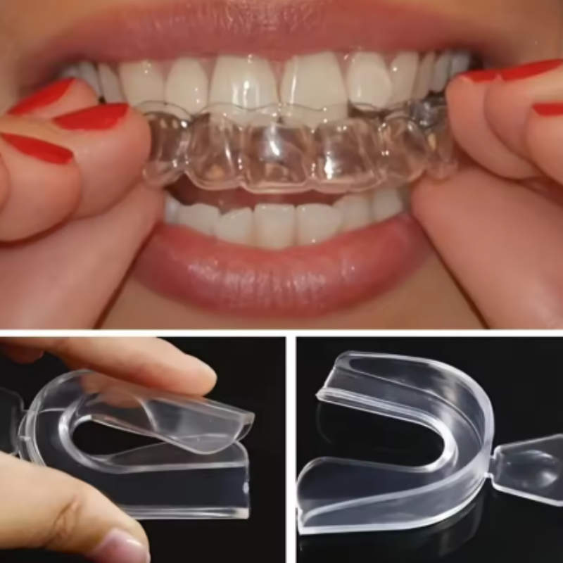 2-piece Teeth Tray Whitening Braces For Oral Hygiene Care Bleaching Teeth Tools