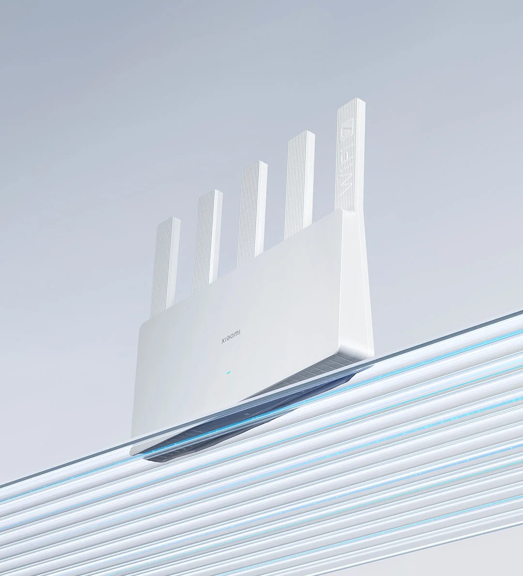 Nieuwe XIAOMI Router BE5000 WiFi 7 5011 Mbps 2,5 GHz Netwerkpoort 512 MB Geheugen Dubbele breedbandtoegang Netwerkbeveiliging CN