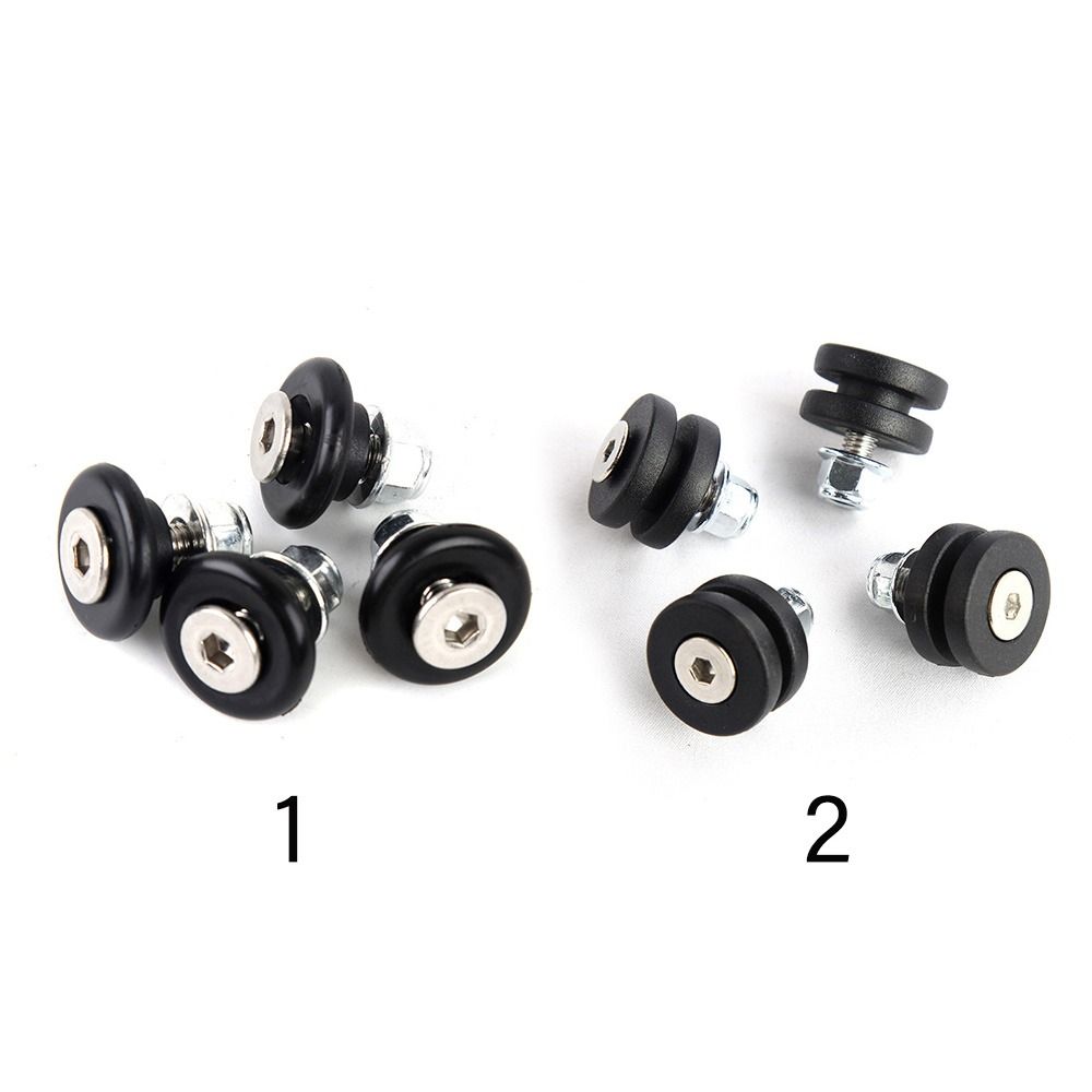 Universal Trunk Suporte Desgaste-resistindo Motocicleta Tailbox Buckle, Espaçadores de Liberação Rápida, Bucha Bagagem Traseira, Motor Acessórios