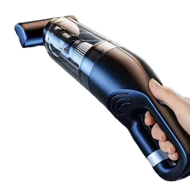LEIBOO-aspiradora de coche 10000PA, Mini aspiradora portátil inalámbrica de mano para electrodomésticos, potente máquina de limpieza