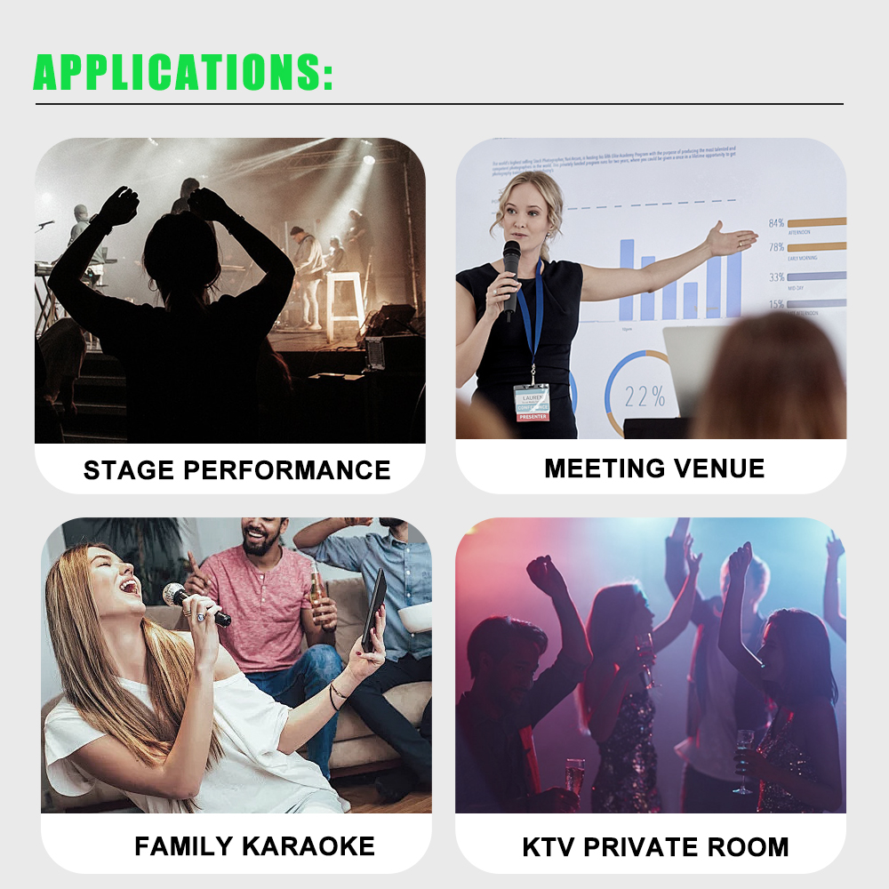 Drahtloses Mikrofonsystem XLR-Mikrofonkonverter-Adapter UHF-automatischer Sender-Setup für dynamisches Kondensatormikrofon