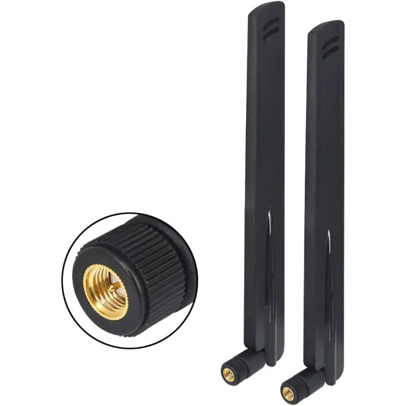 Antena plegable omnidireccional de alta ganancia, 18dBi, 433MHz, conector macho SMA para Sensor inalámbrico, módem enrutador de red