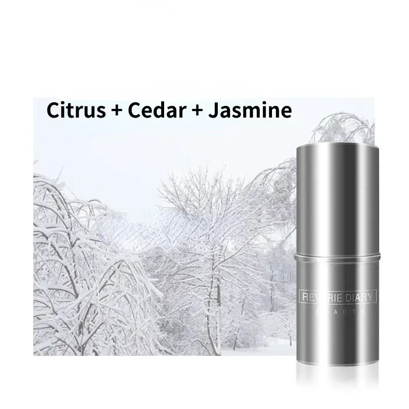 Bálsamo de Perfume sólido tipo frotis para hombres y mujeres, fragancia ligera, desodorante fresco Natural de larga duración, bálsamo sólido corporal portátil