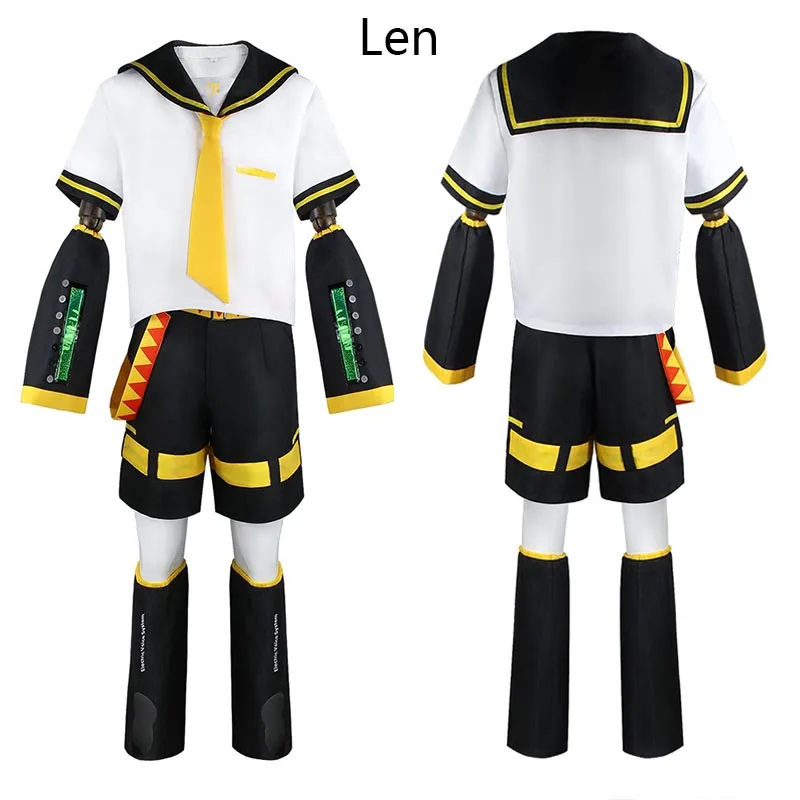 アニメリンレンコスプレ衣装レンリンコスプレレン衣装鏡音 JK 制服ハロウィンコミコン衣装